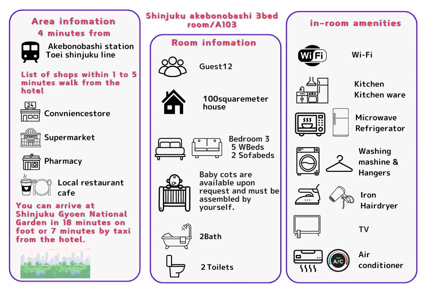 Apartament Premier Suite Shinjuku Akebonobashi Front Tokio
